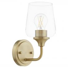 Quorum 5313-1-80 - Raymond 1 Light Wall Mount, Aged Brass