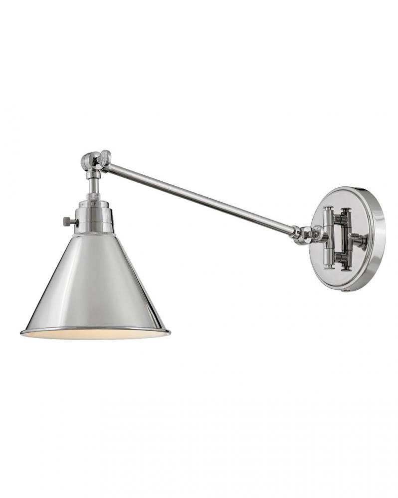 Medium Swing Arm Single Light Sconce