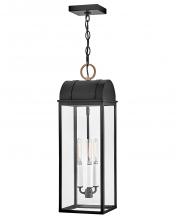 Hinkley 10662BK-BU - Large Hanging Lantern