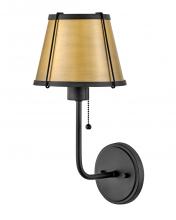 Hinkley 4890BK-LDB - Medium Single Light Sconce