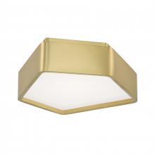 ELK Home 5395-SB-SO - Fenway 12.25'' Wide Integrated LED Flush Mount - Satin Brass