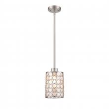 ELK Home 85500/1 - Sagamore 6'' Wide 1-Light Mini Pendant - Brushed Nickel