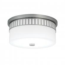 ELK Home 9653-BN-SO - Astor 13.75'' Wide 2-Light Flush Mount - Brushed Nickel